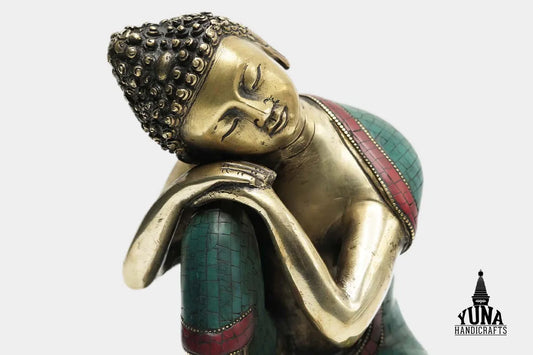 Relaxing Buddha Statue