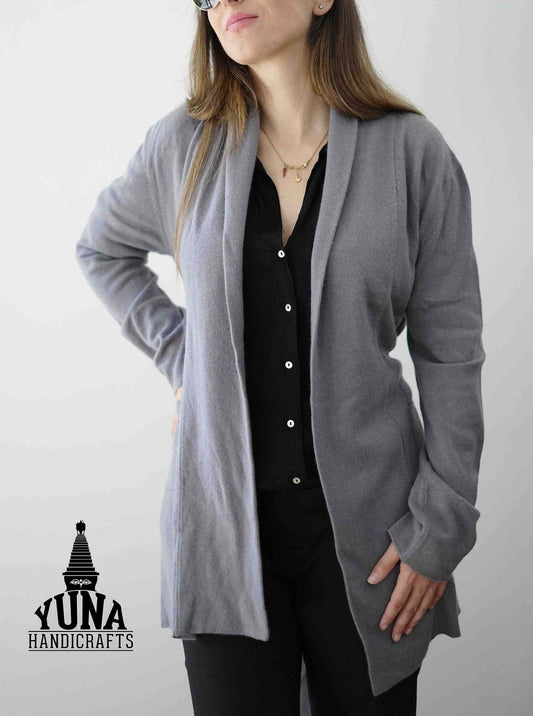 100% Cashmere Coat For Women