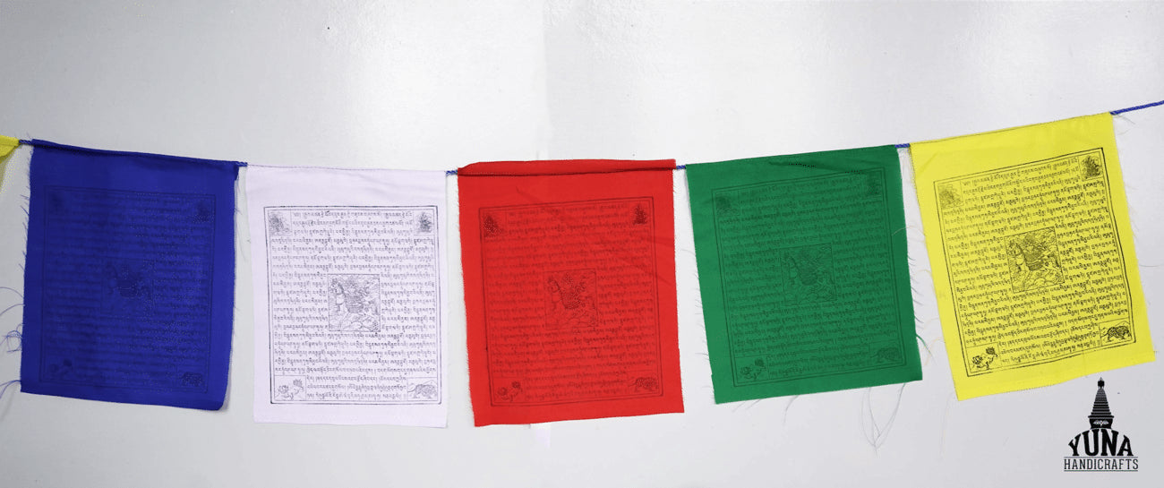 Terry Cotton Buddhist Prayer Flags