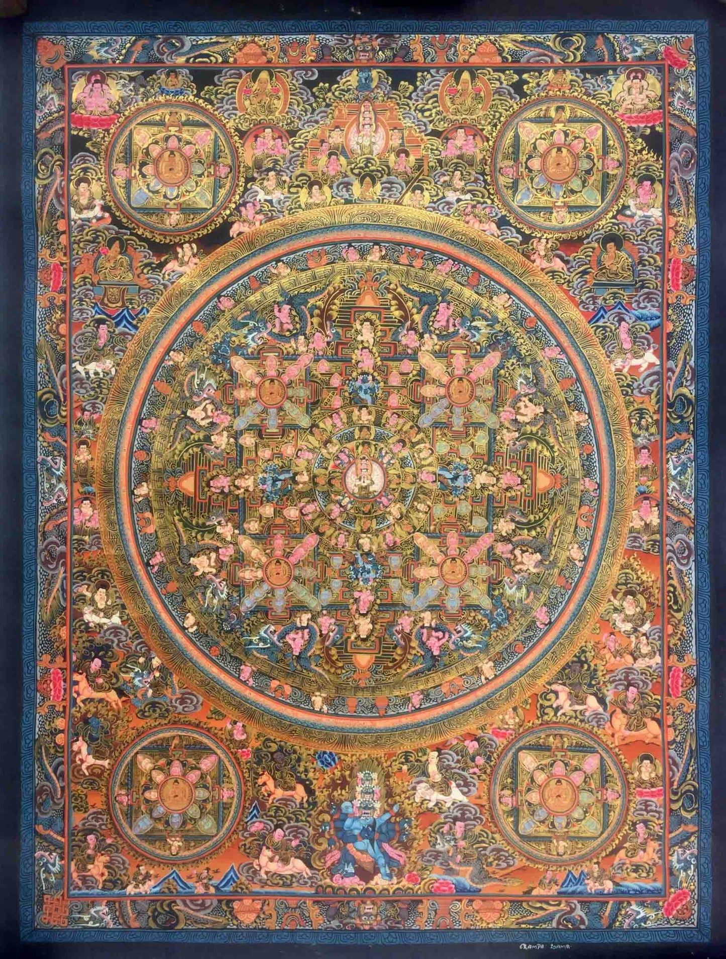 4 Armed Chenrezig Mandala