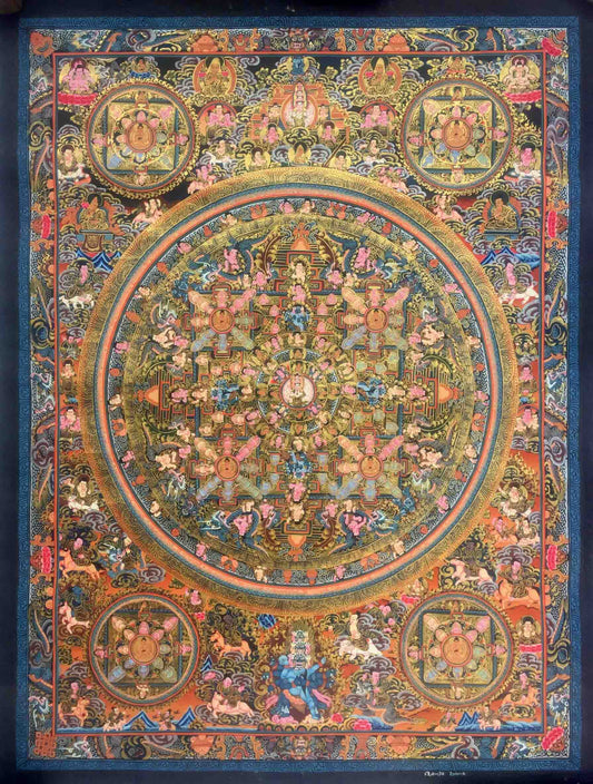 4 Armed Chenrezig Mandala