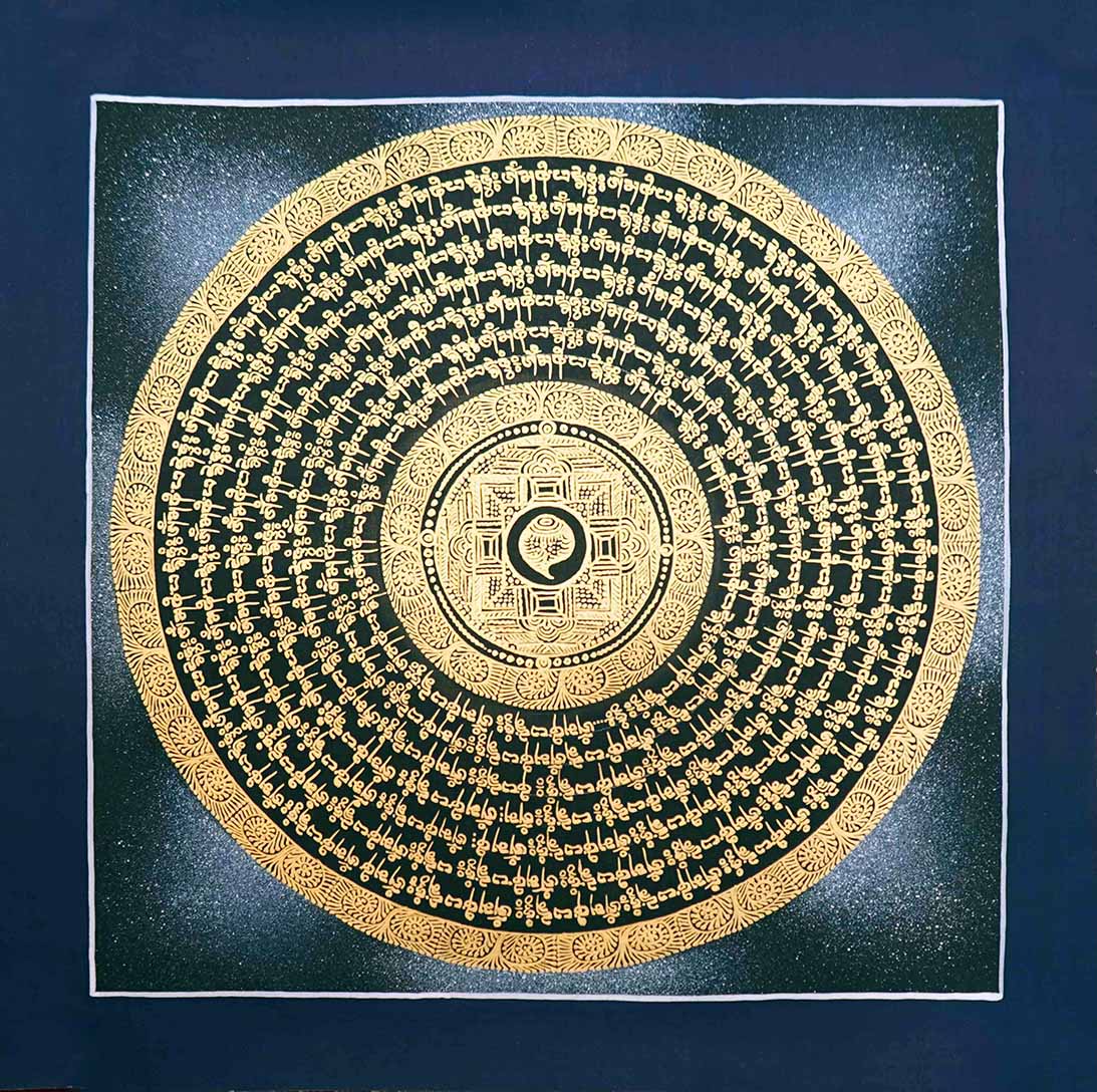 Mantra Mandala Thangka