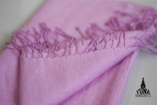 Cashmere Shawl Bright Purple Color