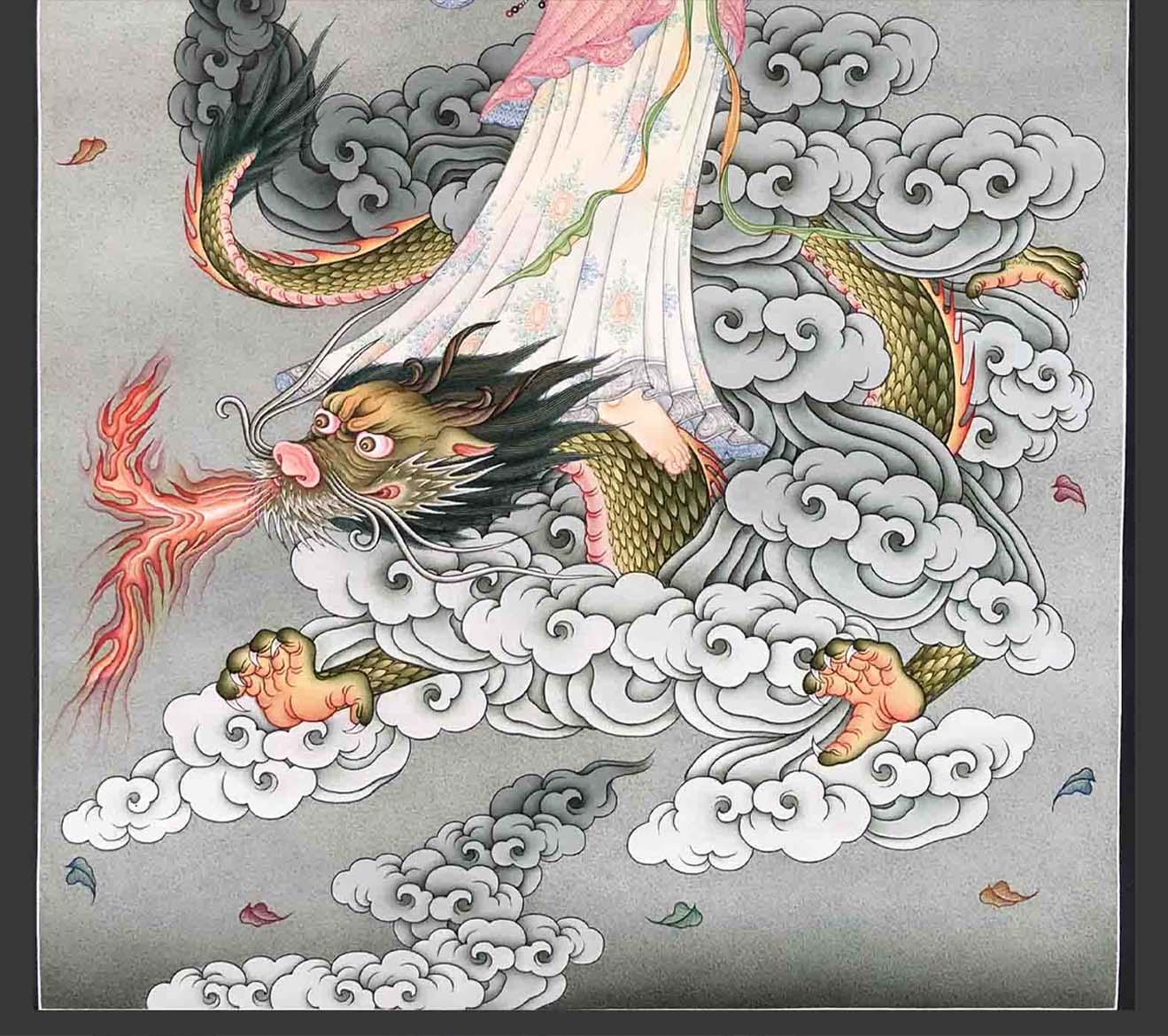 Avalokiteshvara Guanyin Thangka