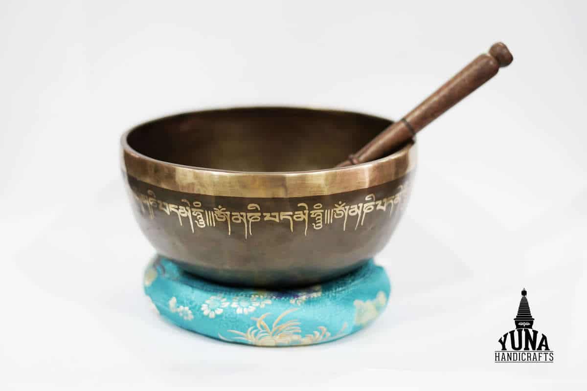 Engraved Singing Bowl
