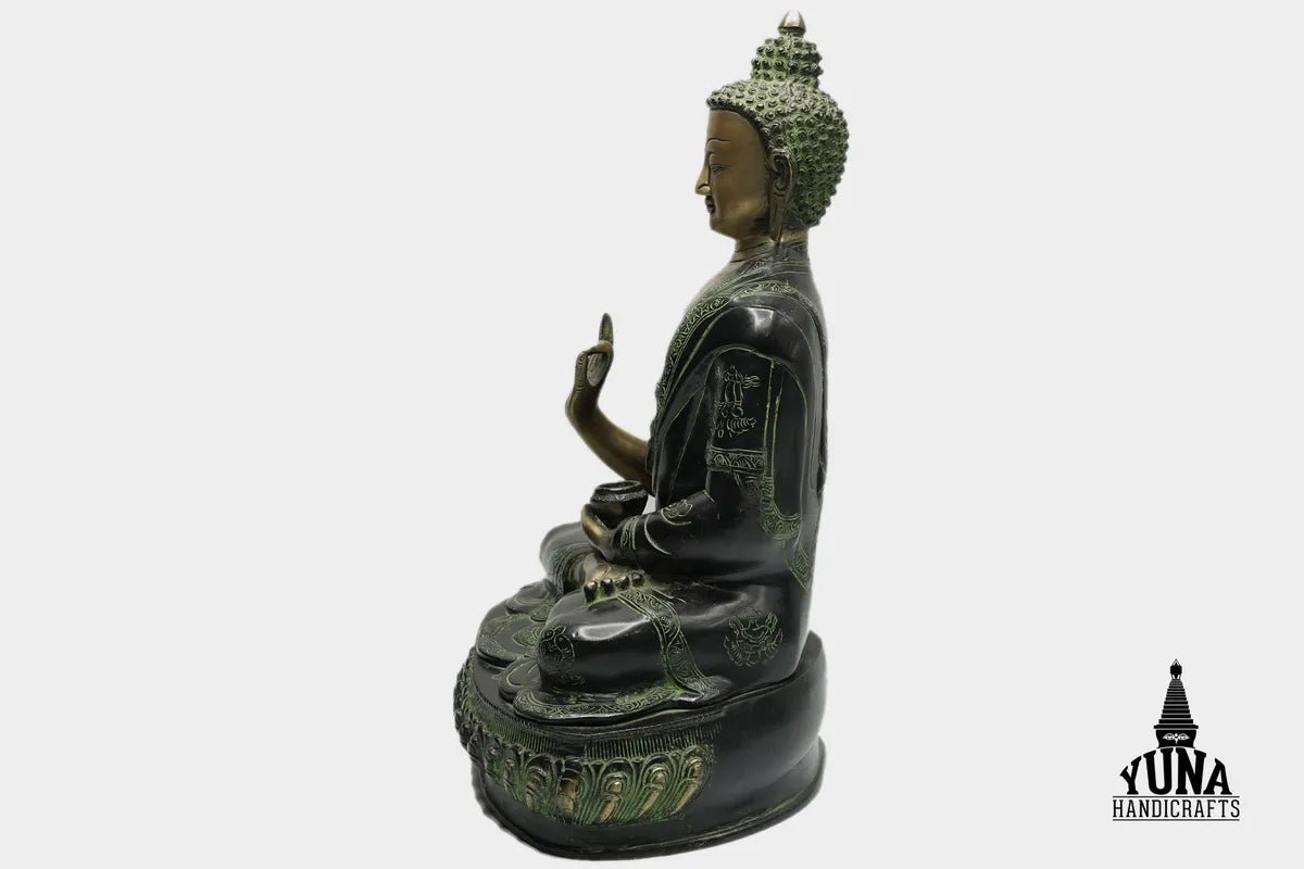 Bronze Teaching Buddha Statue