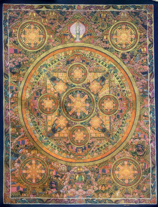 Buddha Mandala Thangka Extra Large