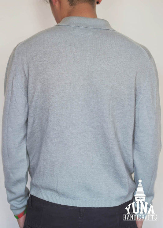 Mens Cashmere Polo