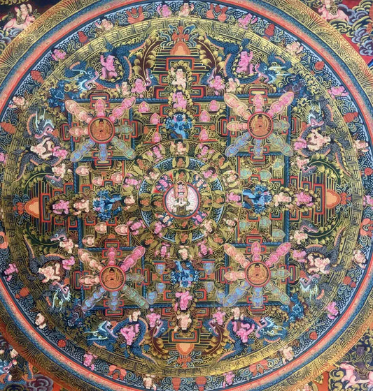 4 Armed Chenrezig Mandala