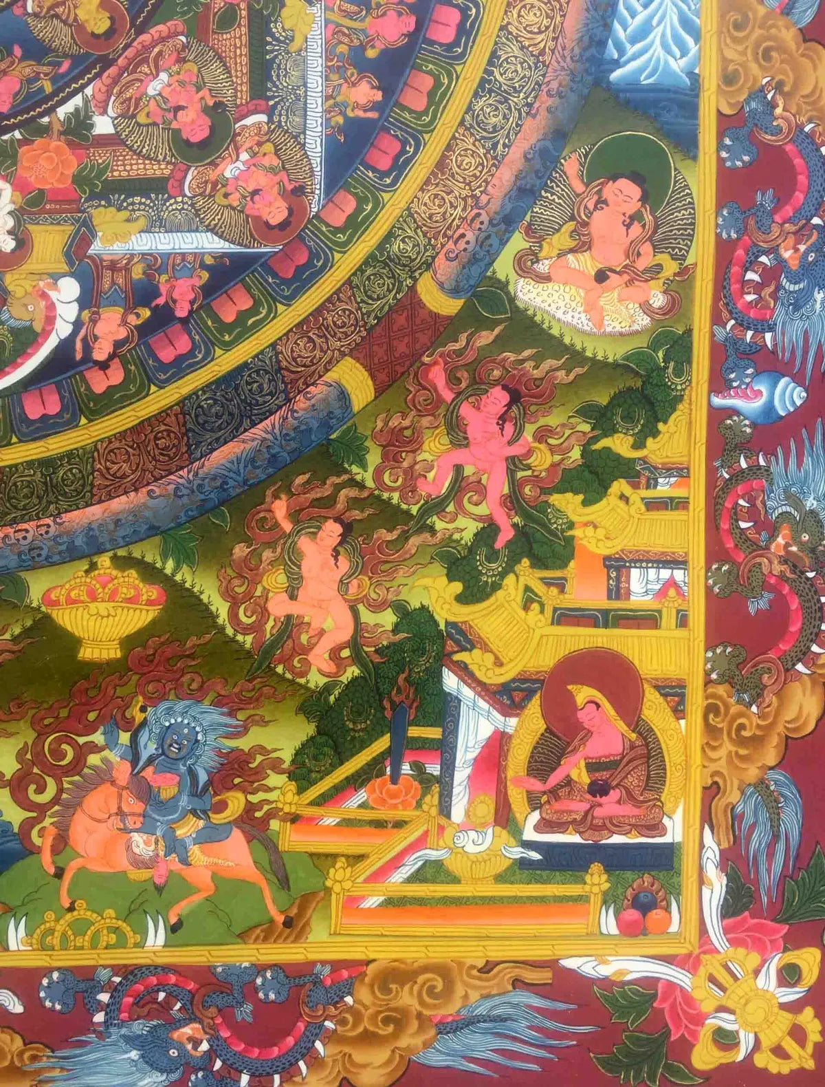 Chenrezig Buddha Mandala Painting