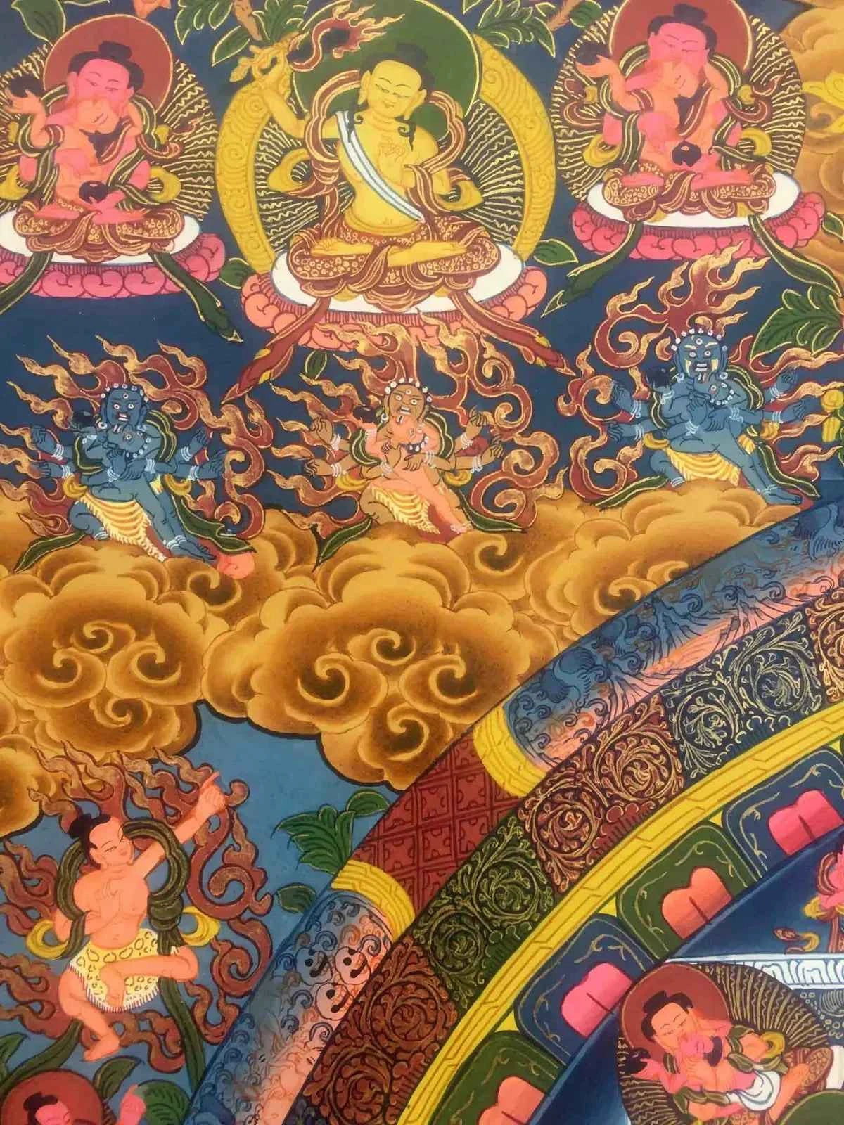 Chenrezig Buddha Mandala Painting