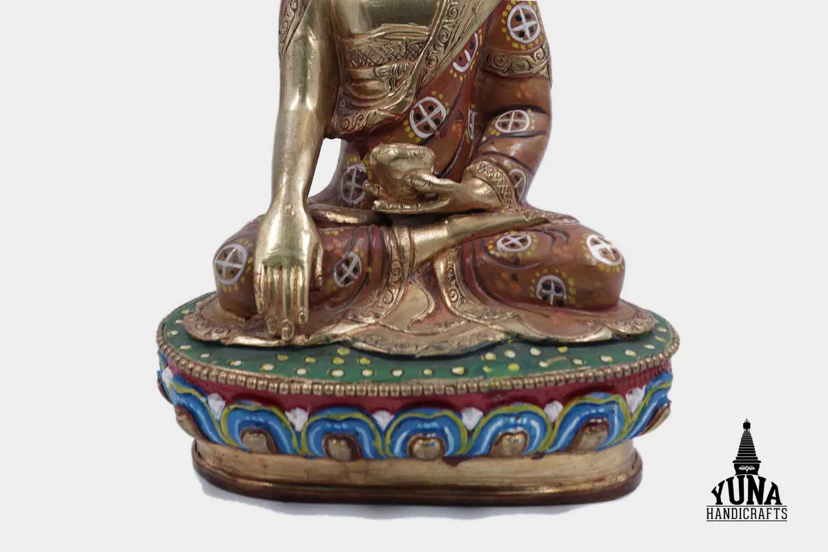 Shakyamuni Buddha Statue 8 Inch