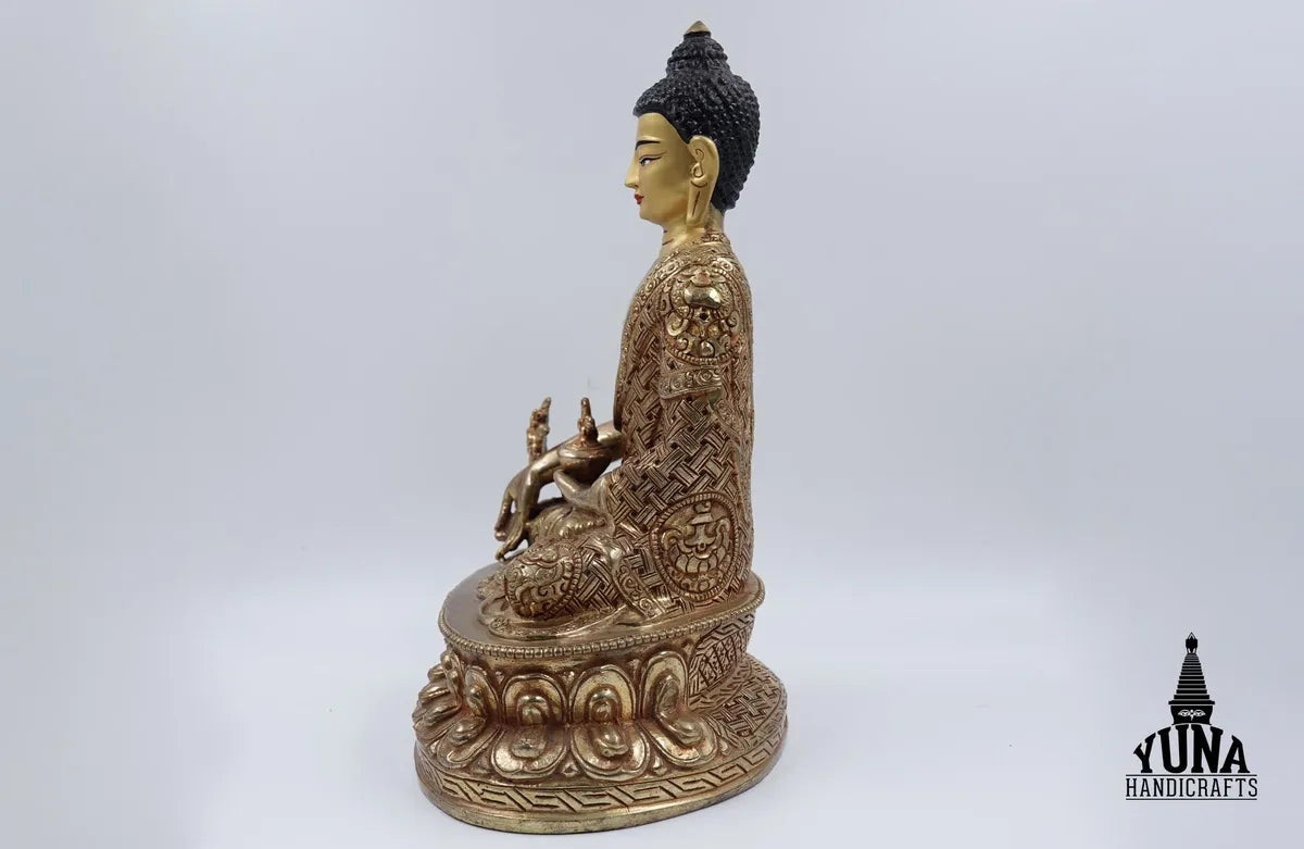 Blue Medicine Buddha Statue