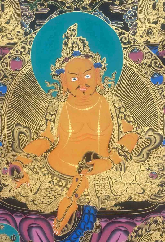 Jambhala God Thangka