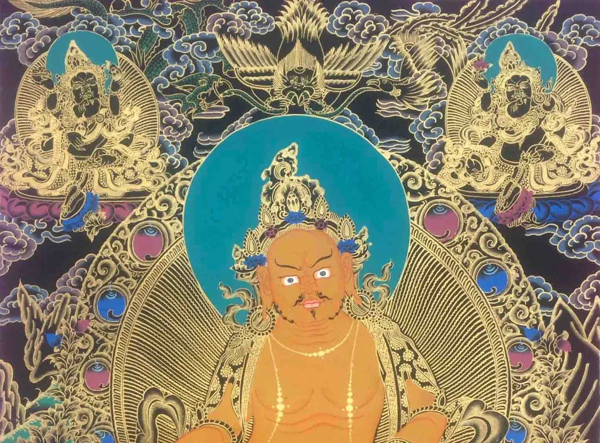 Jambhala God Thangka
