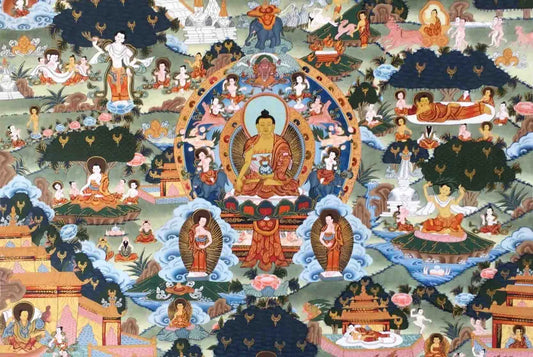 Buddha Life Thangka