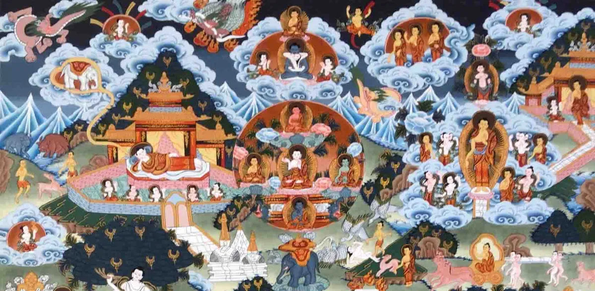 Buddha Life Thangka