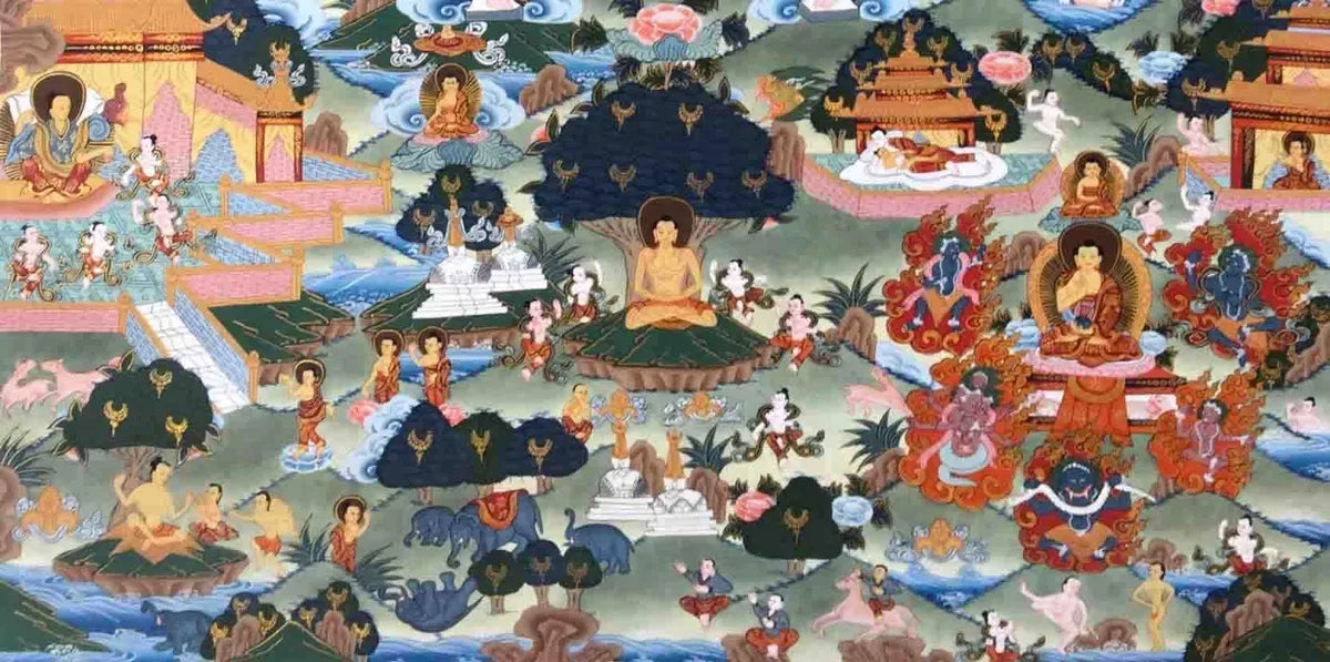 Buddha Life Thangka