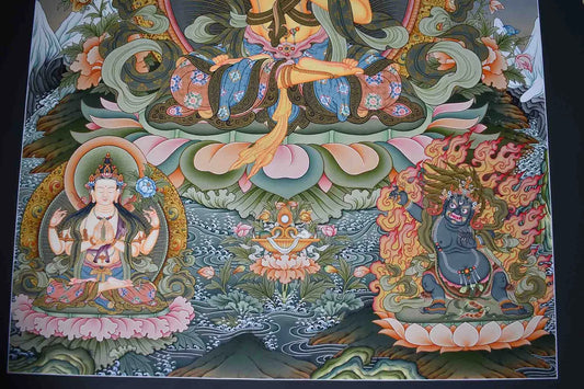 Buddha Manjushri Painting