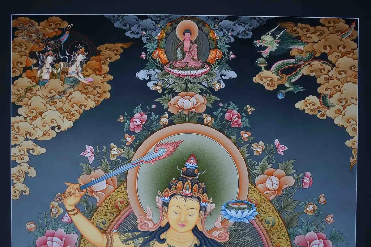 Buddha Manjushri Painting