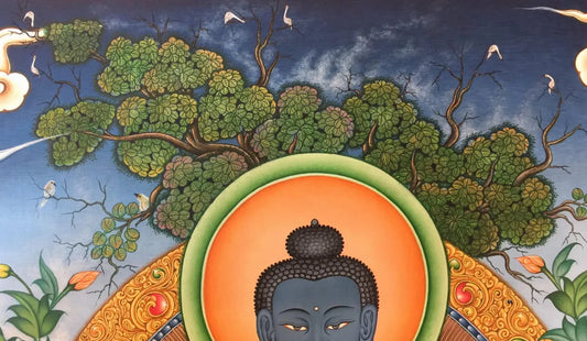 Thangka Medicine Buddha