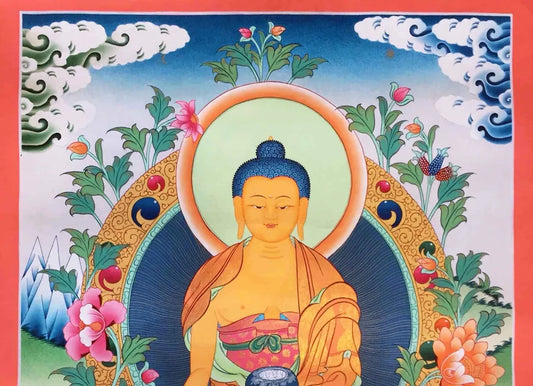 Thangka Of Shakyamuni Buddha