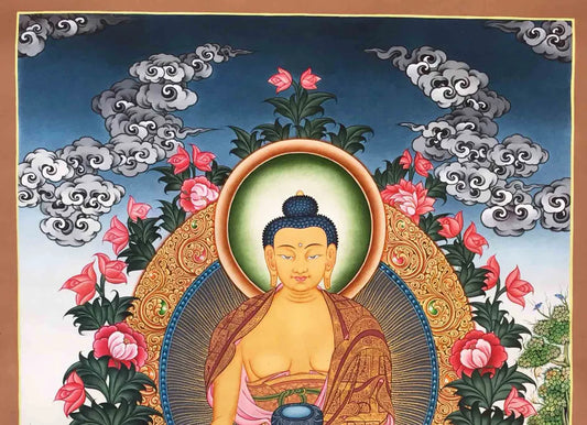 Historical Buddha Shakyamuni Thangka