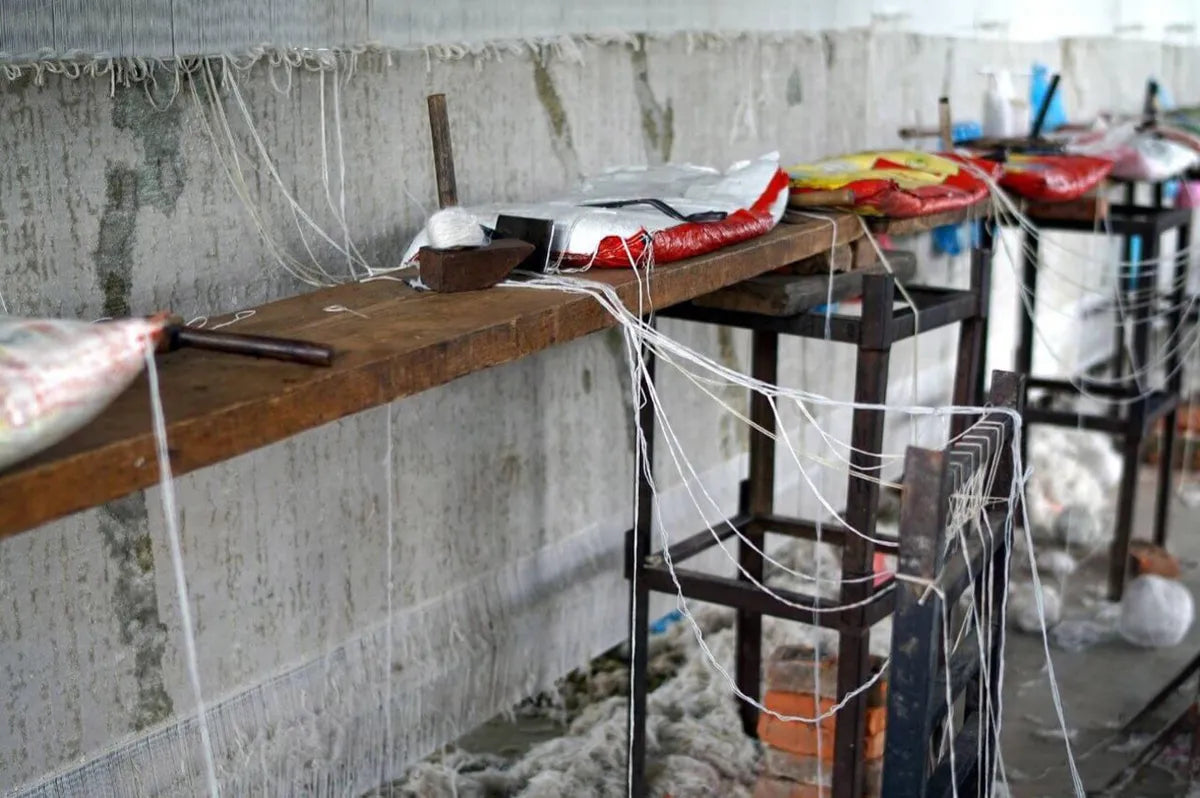 carpet woving factory image