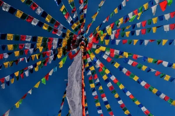 buddhist prayer flags