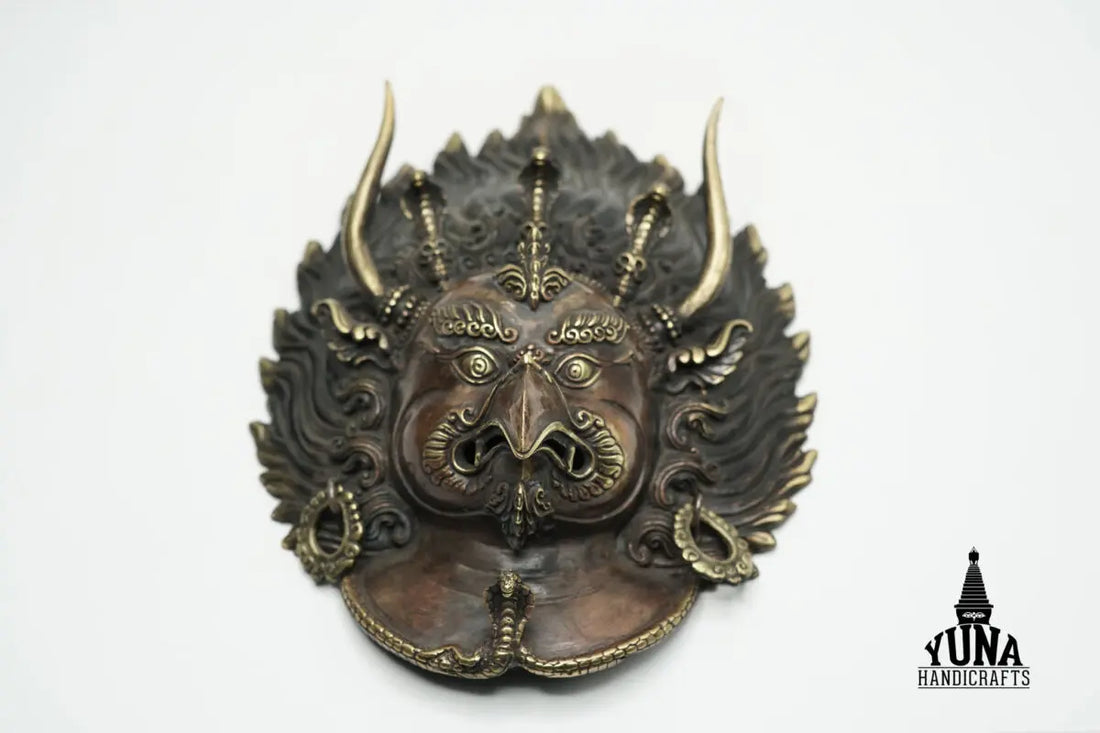 Garuda Mask Wall Hanging: A Powerful Symbol of Strength, Protection, and Nepalese Craftsmanship