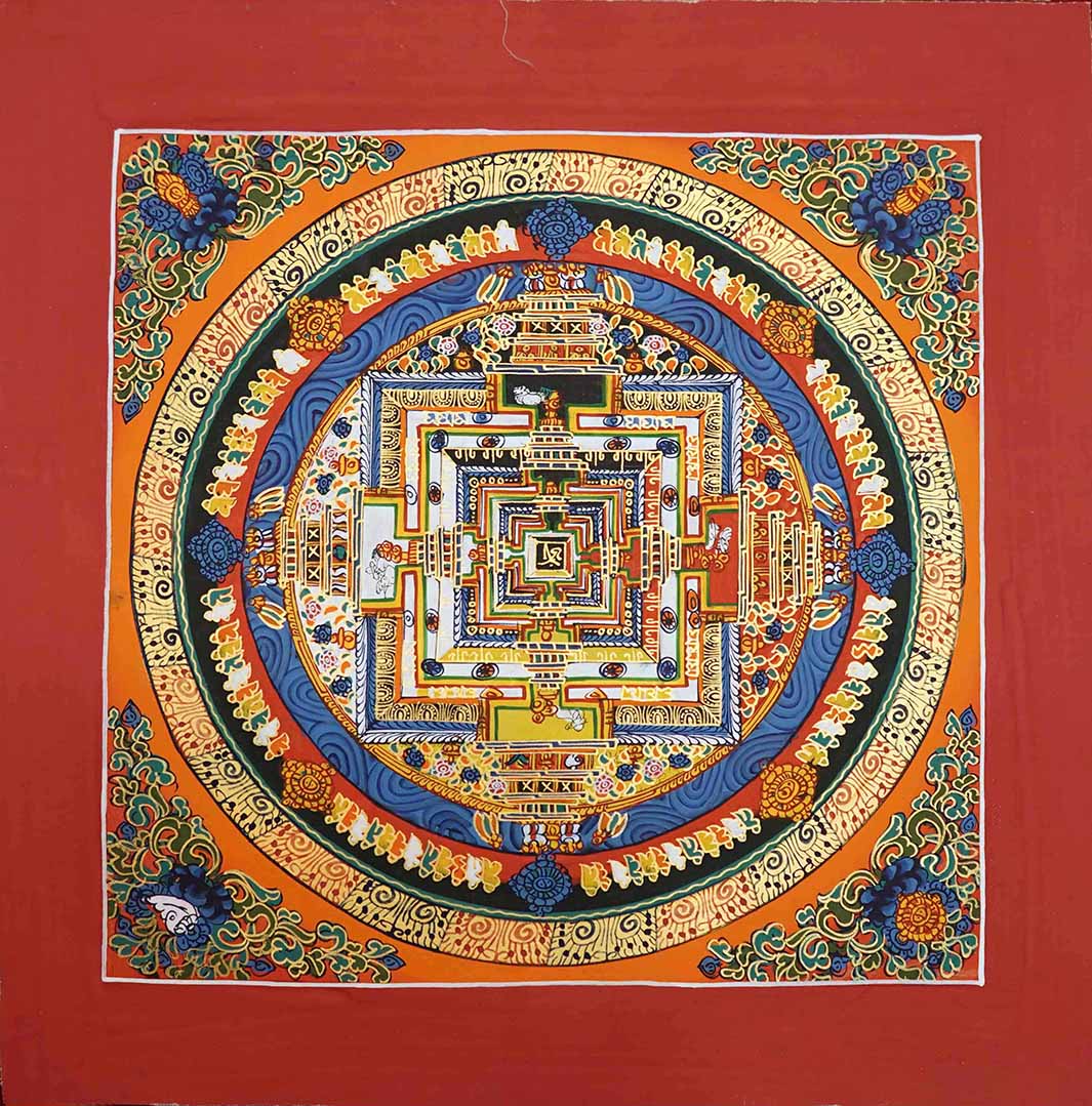 Kalachakra Mandala Painting: A Sacred Masterpiece of Time, Wisdom, and Spiritual Harmony