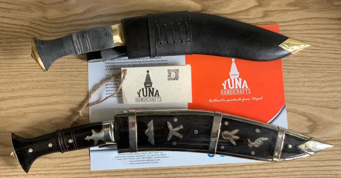 two kukri from yuna handicrafts