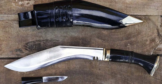 Different Parts of Gurkha Kukri Knife
