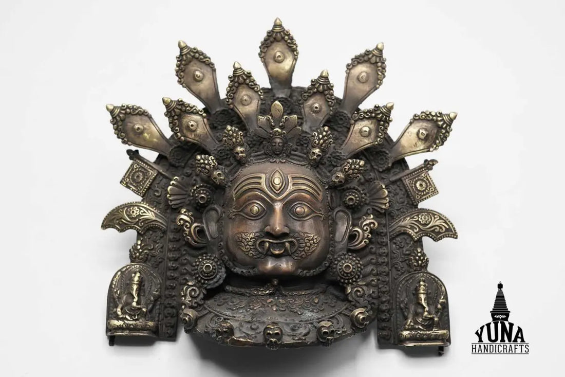 Bhairab Mask Nepal Made: Discover the Fierce Beauty of Nepalese Sacred Art