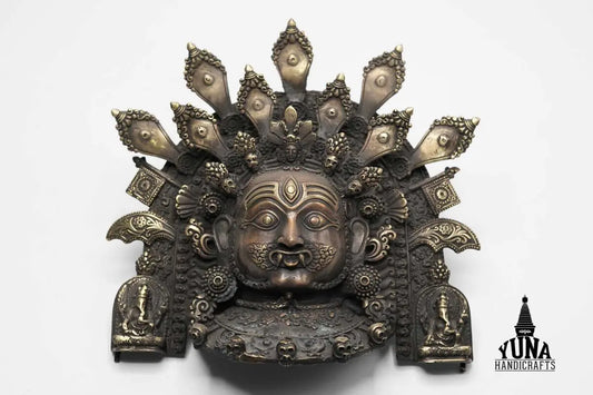 Bhairab Mask Nepal Made: Discover the Fierce Beauty of Nepalese Sacred Art