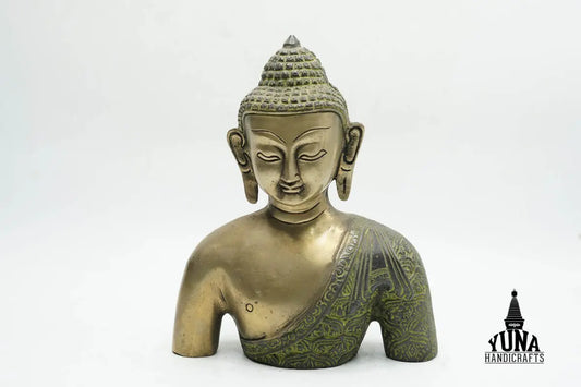 Half-Body Shakyamuni Buddha Statue: A Timeless Expression of Peace, Wisdom, and Himalayan Craftsmanship