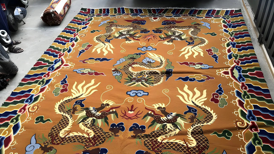 traditional Tibetan rug
