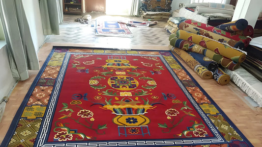 Nepalese Tibetan carpets and rugs