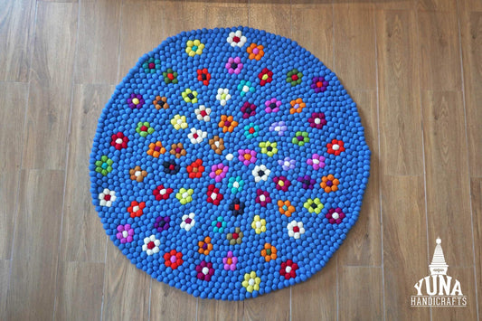 Round Nursery Rug