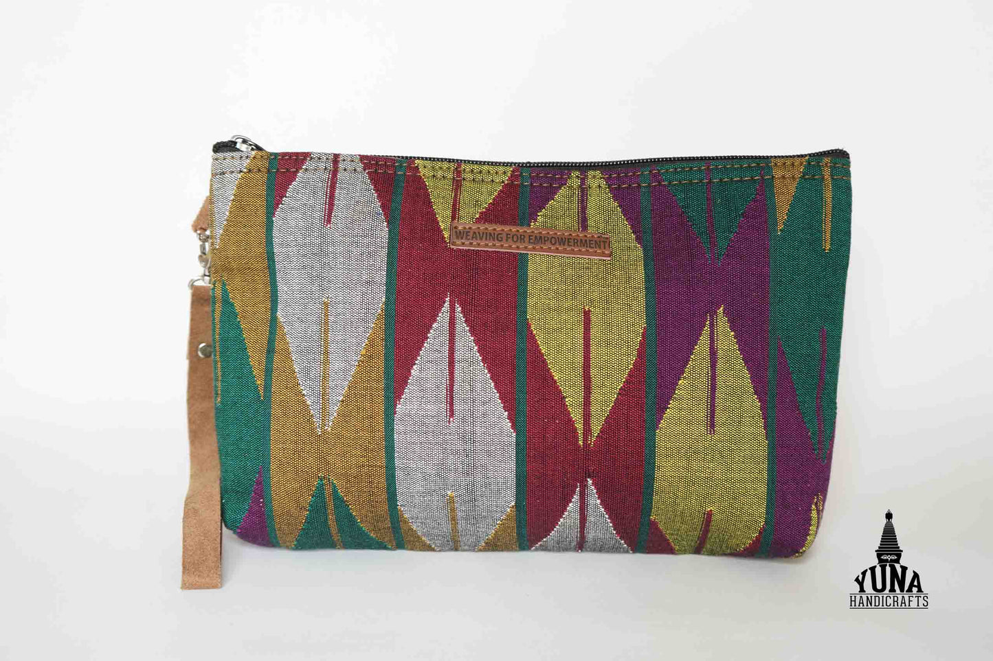 Woven Clutch Handbag