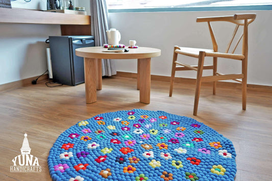 Round Nursery Rug