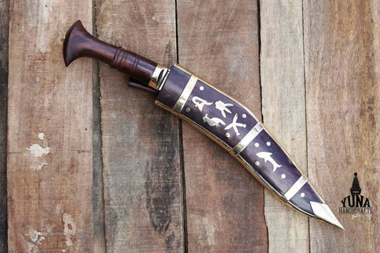 Dhankute Kukri With Wood Handle