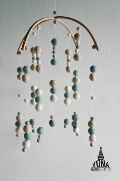 Multicolor Felt Mobile For Baby