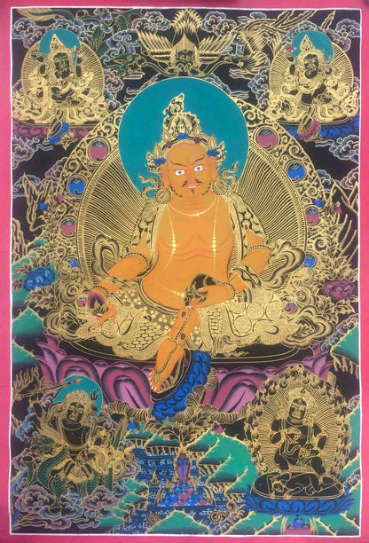 Jambhala God Thangka