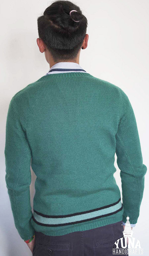 V Neck Cashmere Sweater Mens