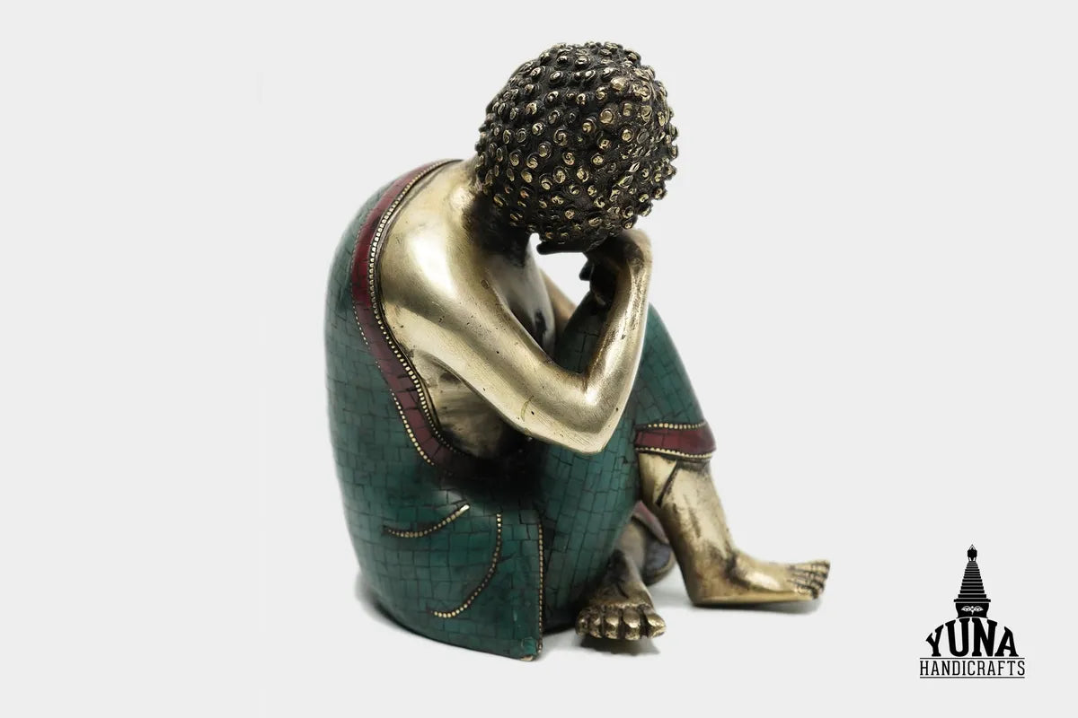 Relaxing Buddha Statue