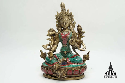 Green Tara Buddha Statue