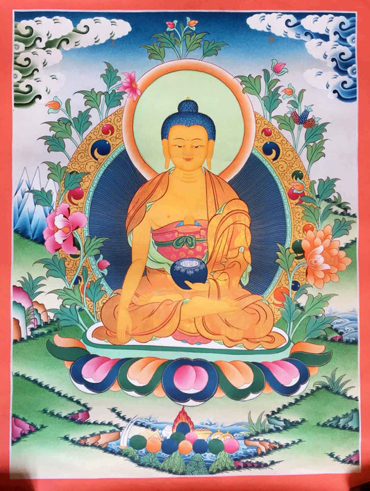 Thangka Of Shakyamuni Buddha