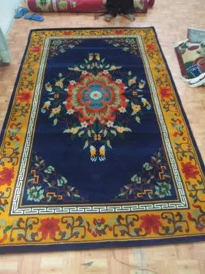 Buy Floral Design Tibetan Rug