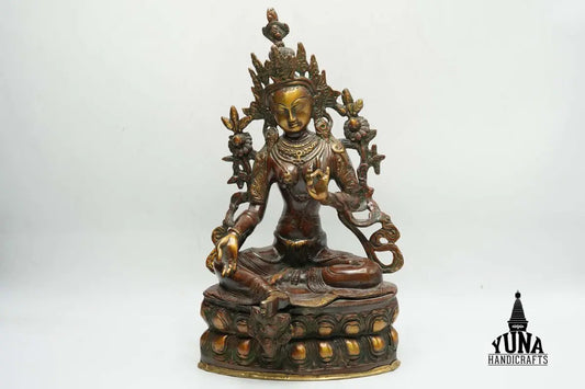 Green Tara Statue Bronze